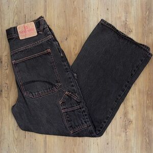 Vintage Ecko Unlimited Dark Wash Relaxed Wide Leg Carpenter Skater Jeans 18